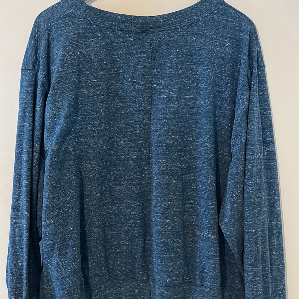 Nike Blue Gym Crew Neck Pullover Plus Sizes - Picture 7 of 8